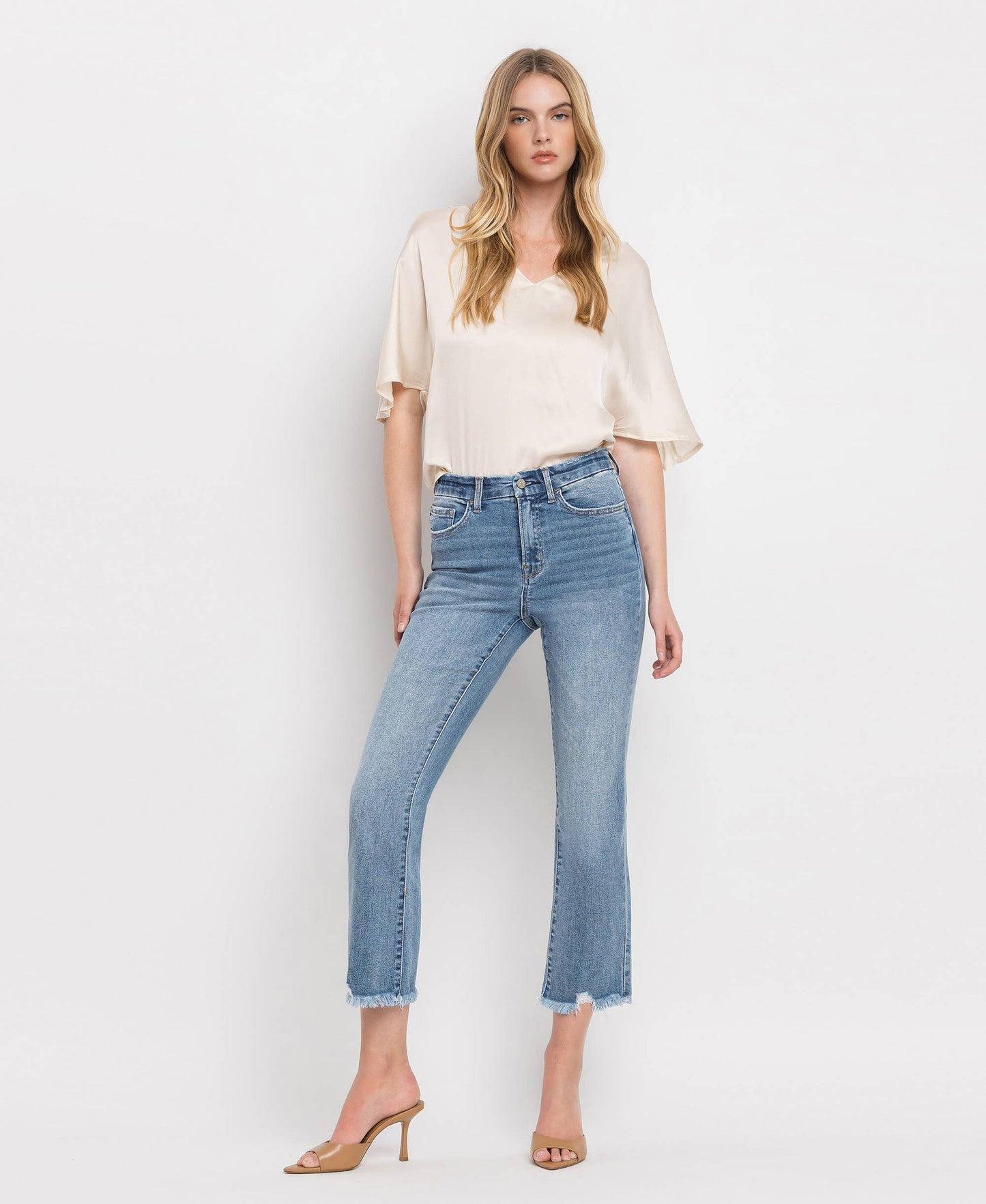 Vervet Crop Flare Jeans