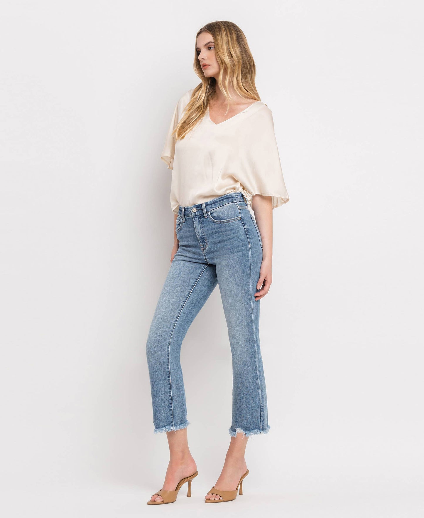 Vervet Crop Flare Jeans