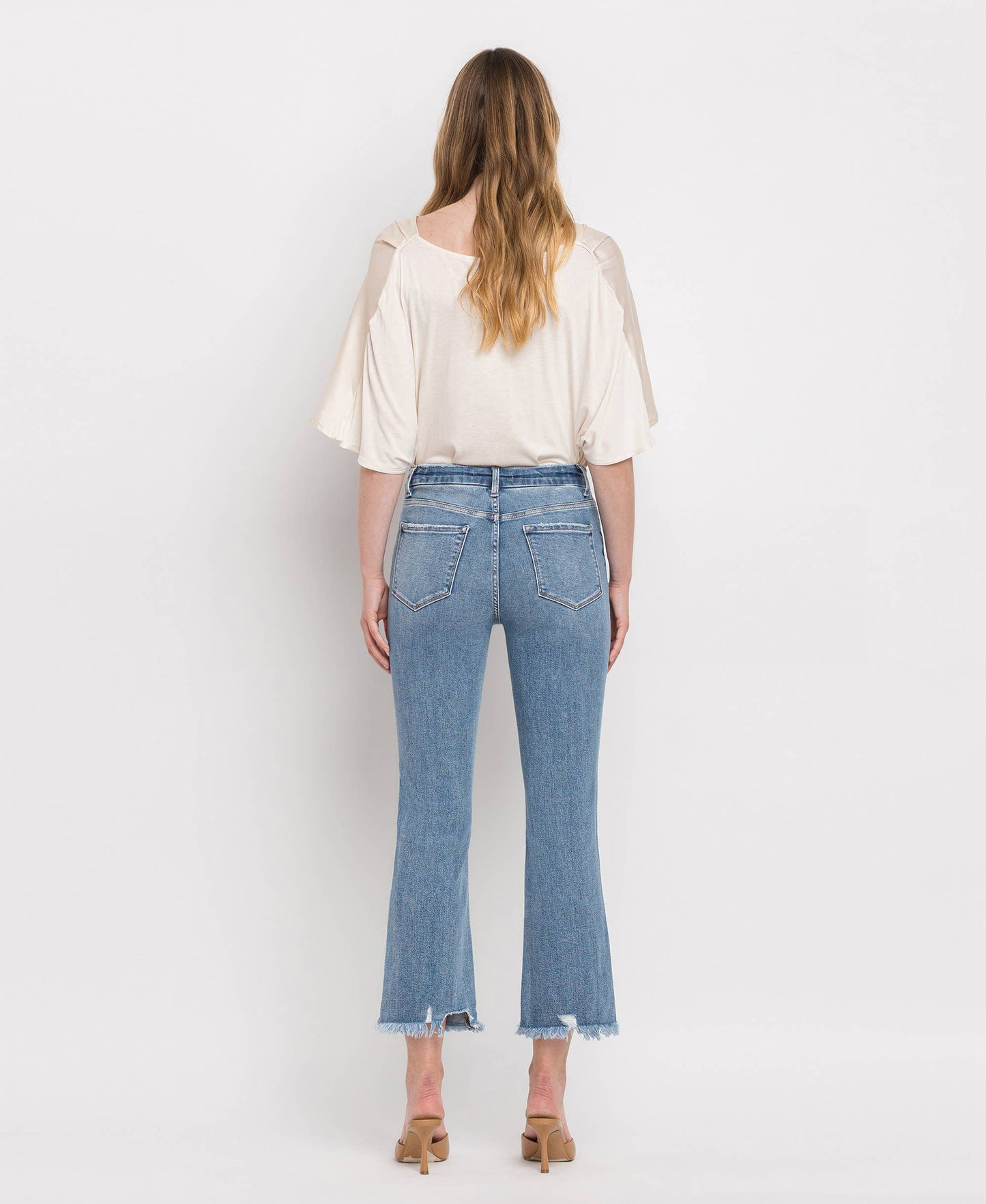 Vervet Crop Flare Jeans