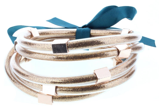 Glitter Filled Bangles Bracelet Set
