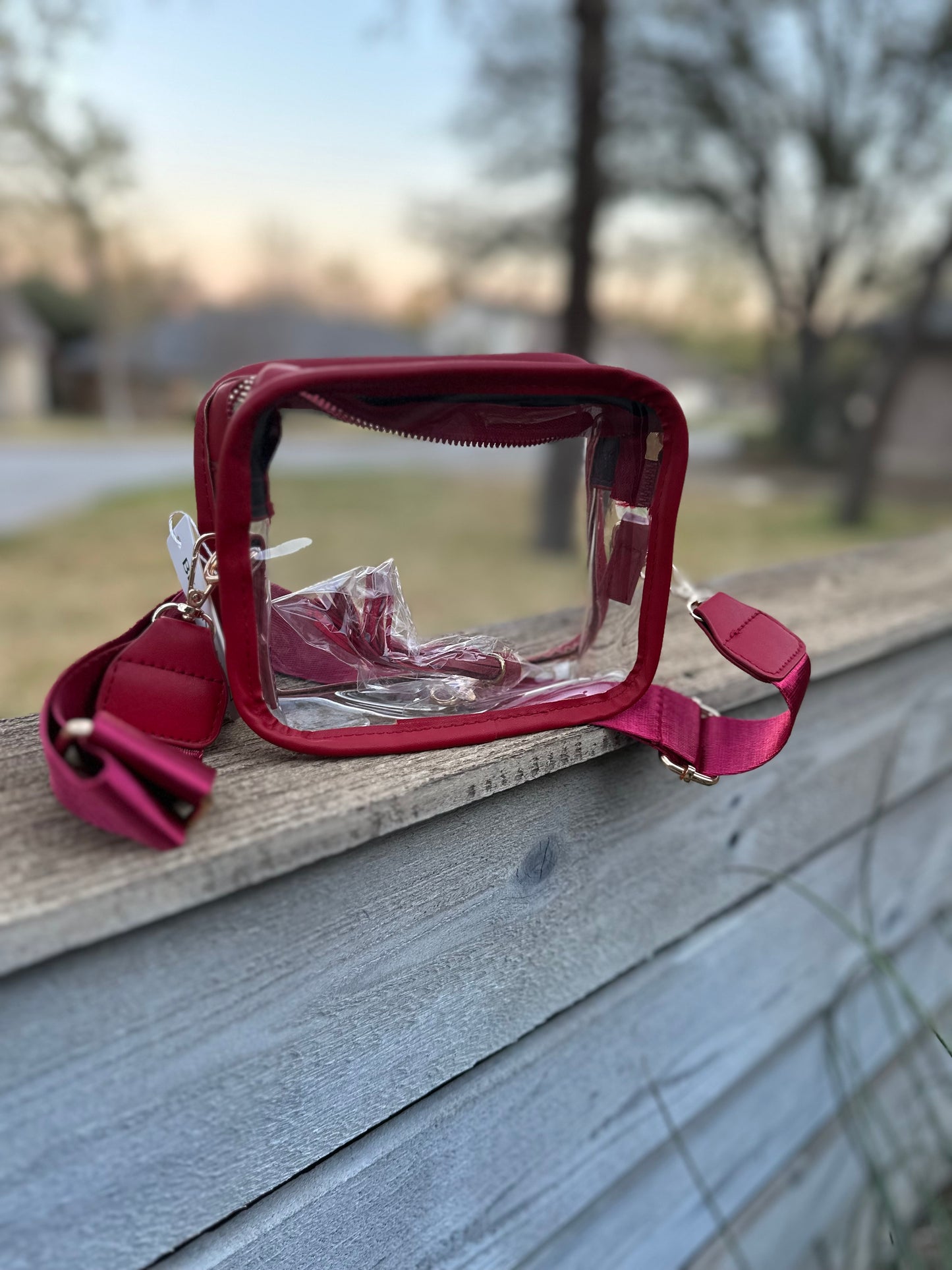Clear Purse Stadium Bag