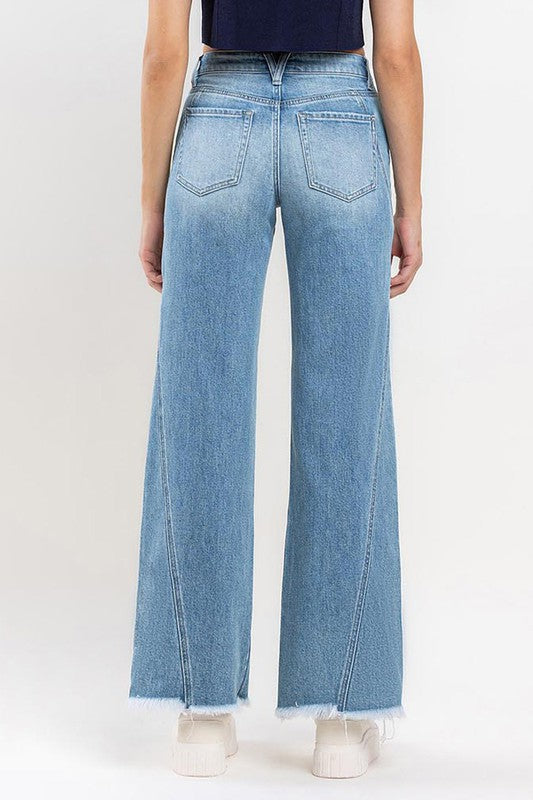Vervet High Rise Wide-leg A-Line Jeans