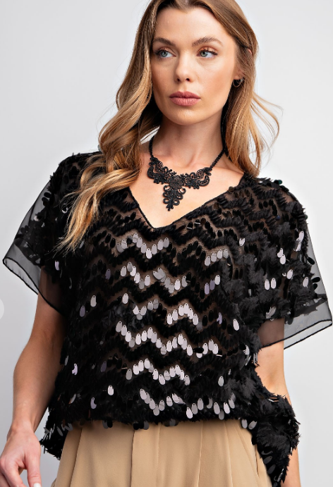 Sequined Top