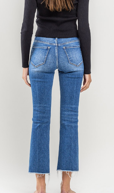 Vervet High Rise Kick Flare Jeans
