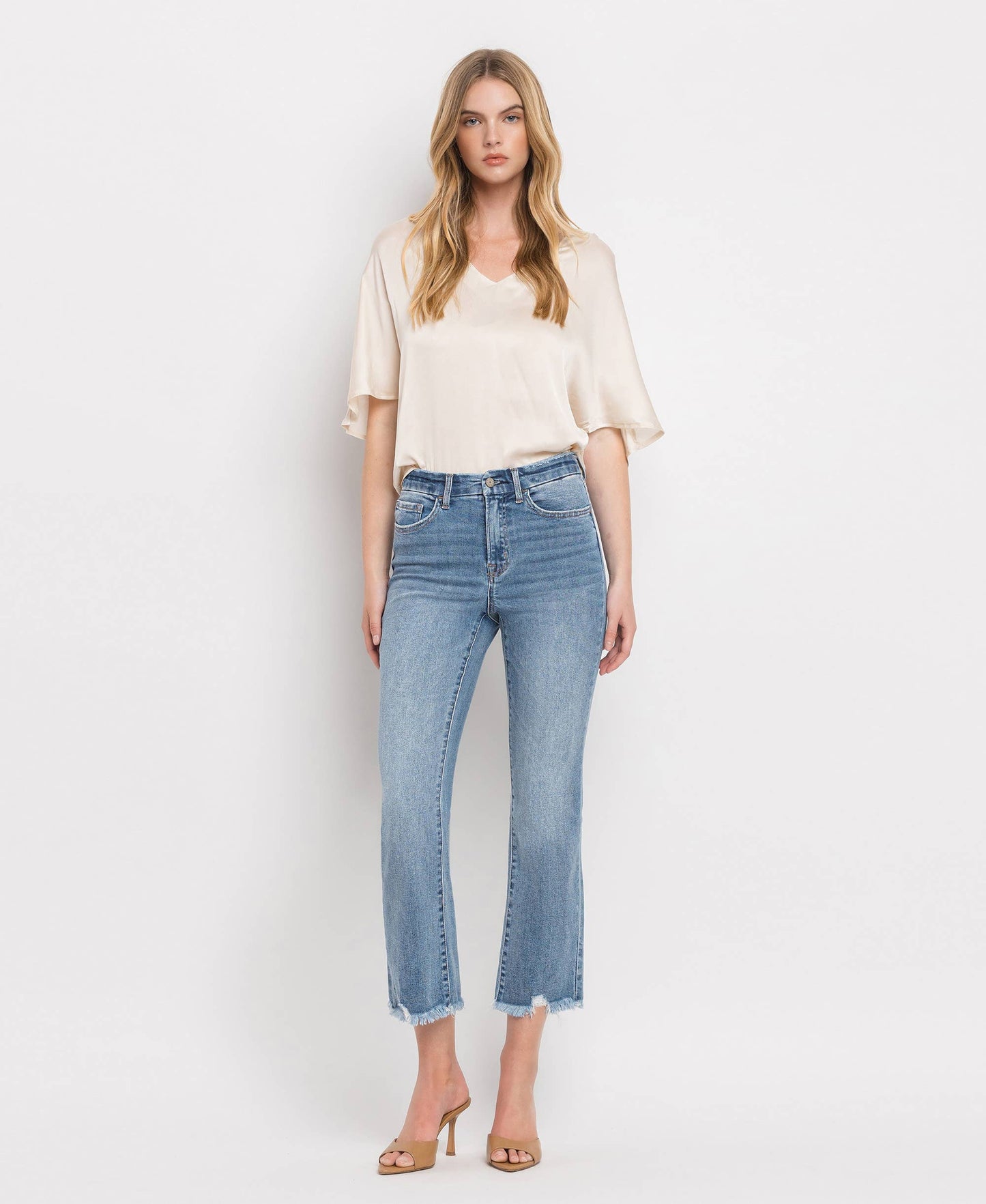 Vervet Crop Flare Jeans