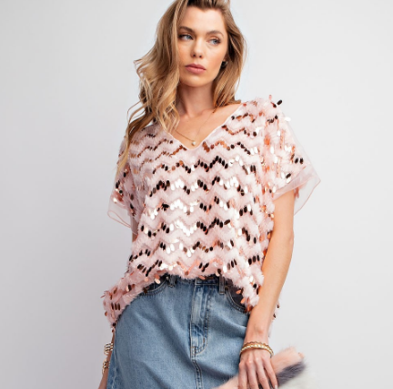 Sequined Top