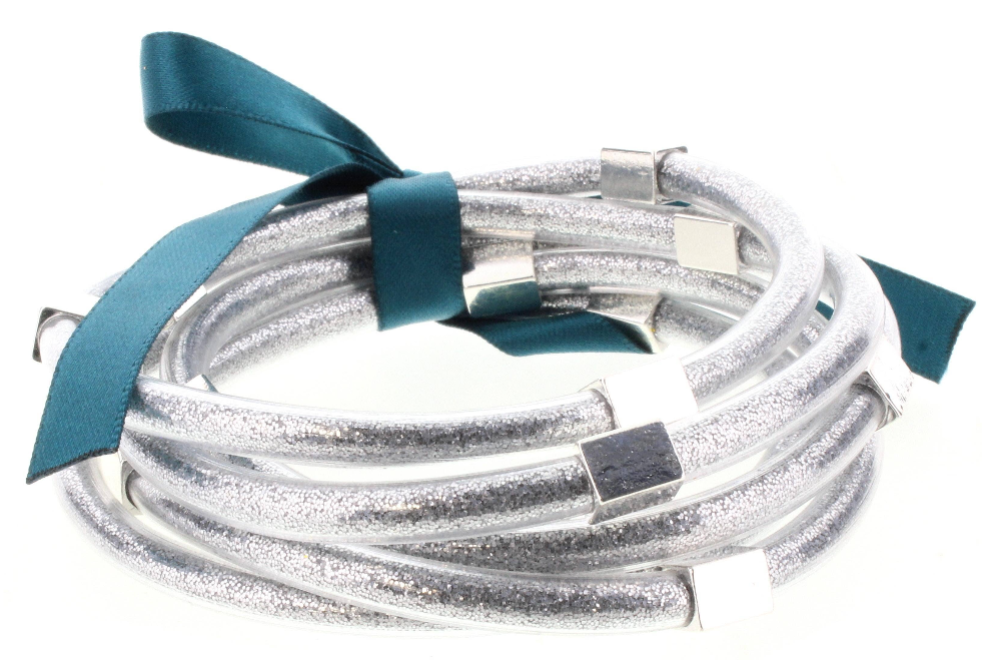 Glitter Filled Bangles Bracelet Set