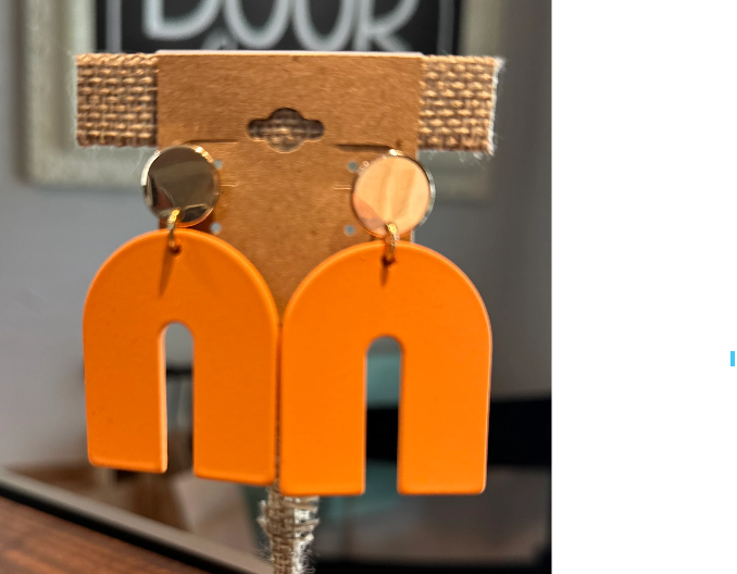 Summer Horseshoe Earrings