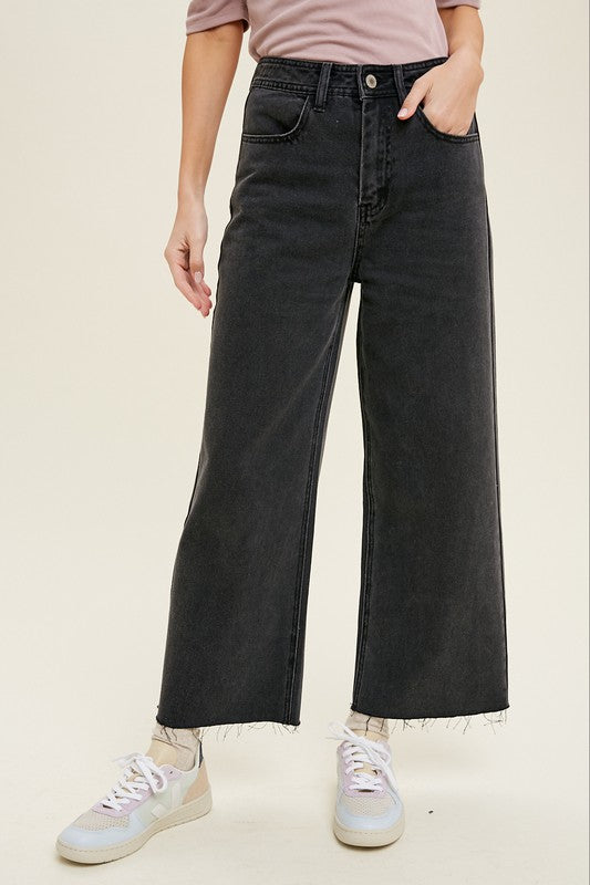 Wishlist Wide Leg Denim Jeans