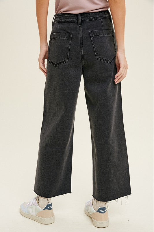 Wishlist Wide Leg Denim Jeans
