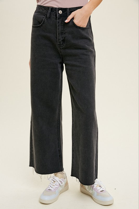 Wishlist Wide Leg Denim Jeans