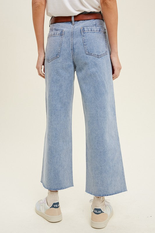 Wishlist Wide Leg Denim Jeans