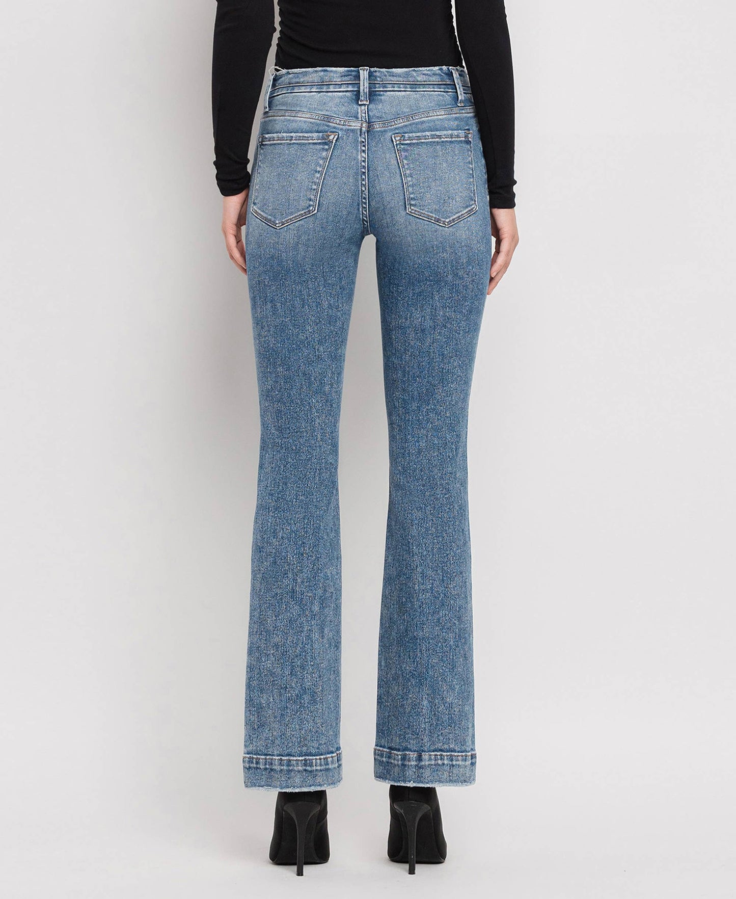 Vervet Mid Rise Bootcut Jeans