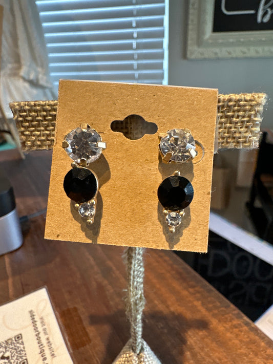 Glam Up earring duo