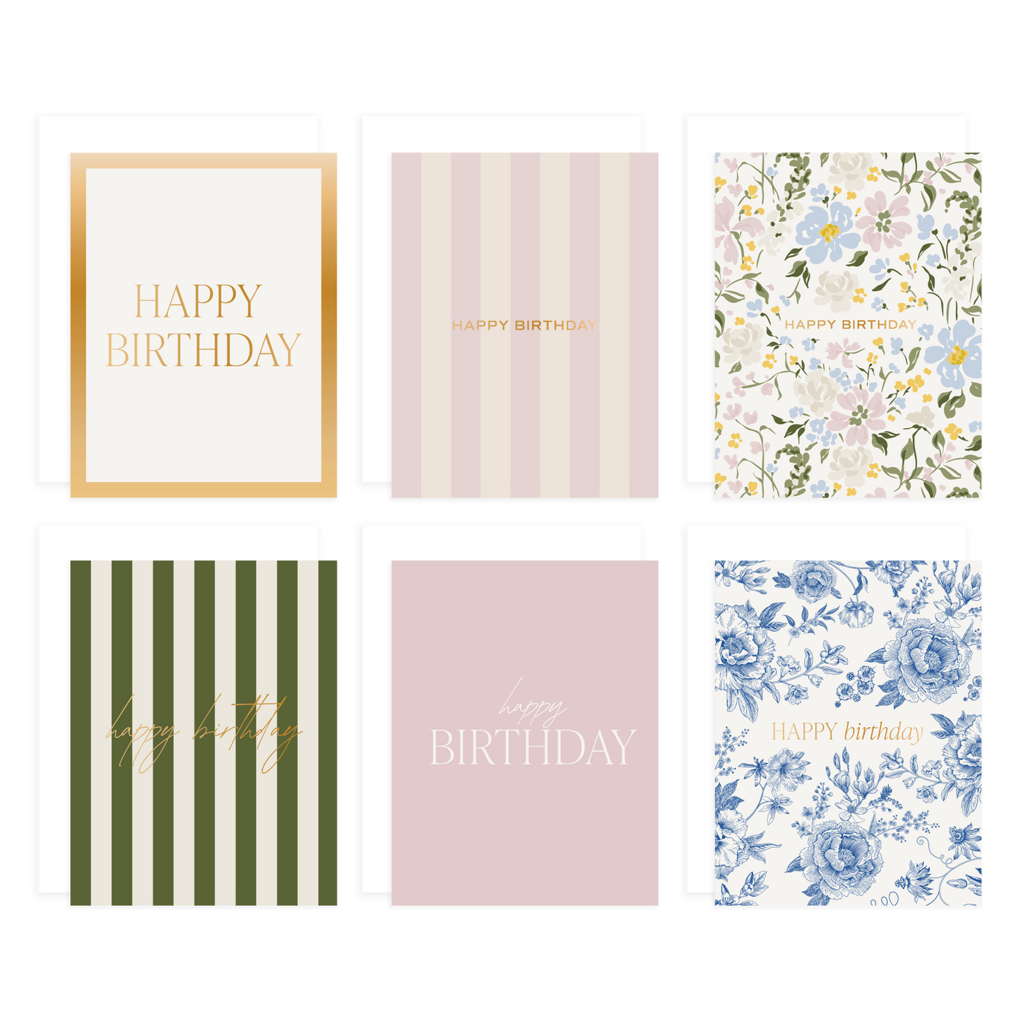 Assorted Happy Birthday Boxed Card Set