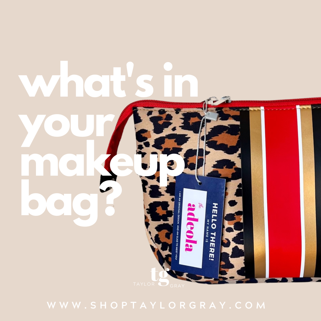 The Adeola Neoprene Large Makeup Bag | shoptaylorgray