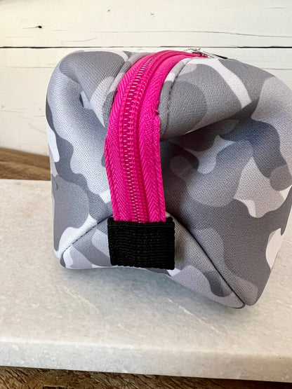 The Olivia Small Neoprene Makeup Bag