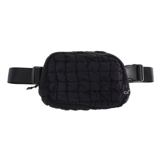 Quilted Puffer Women's Belt Bag