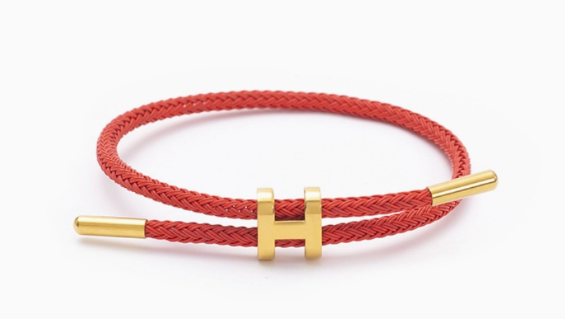 Adjustable Titanium Steel H Buckle Bracelet