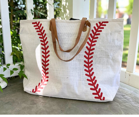 Baseball Jute Bag