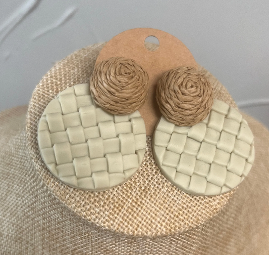 Clay Weave Earrings