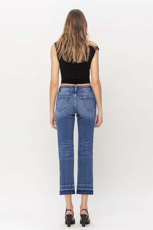 Flying Monkey Mid Rise Straight Leg Jeans