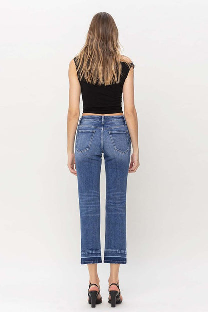 Flying Monkey Mid Rise Straight Leg Jeans