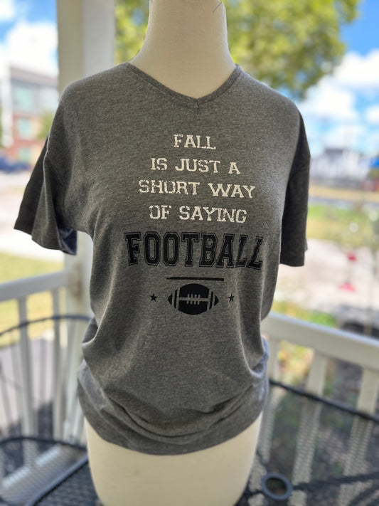 Fall and Football Tee