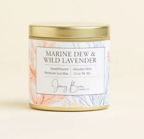 Marine Dew and Wild Lavender Candle