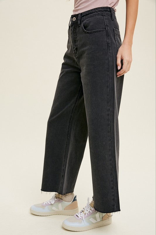 Wishlist Wide Leg Denim Jeans